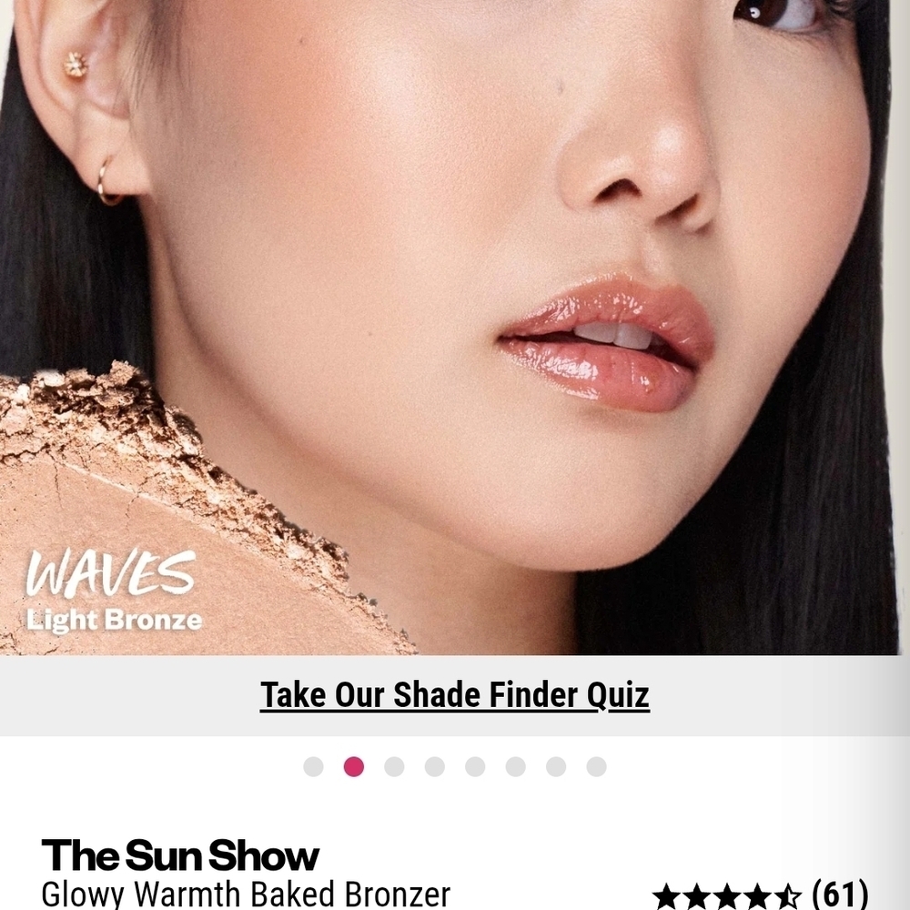 Kosas Waves Light Bronze Baked Bronzer